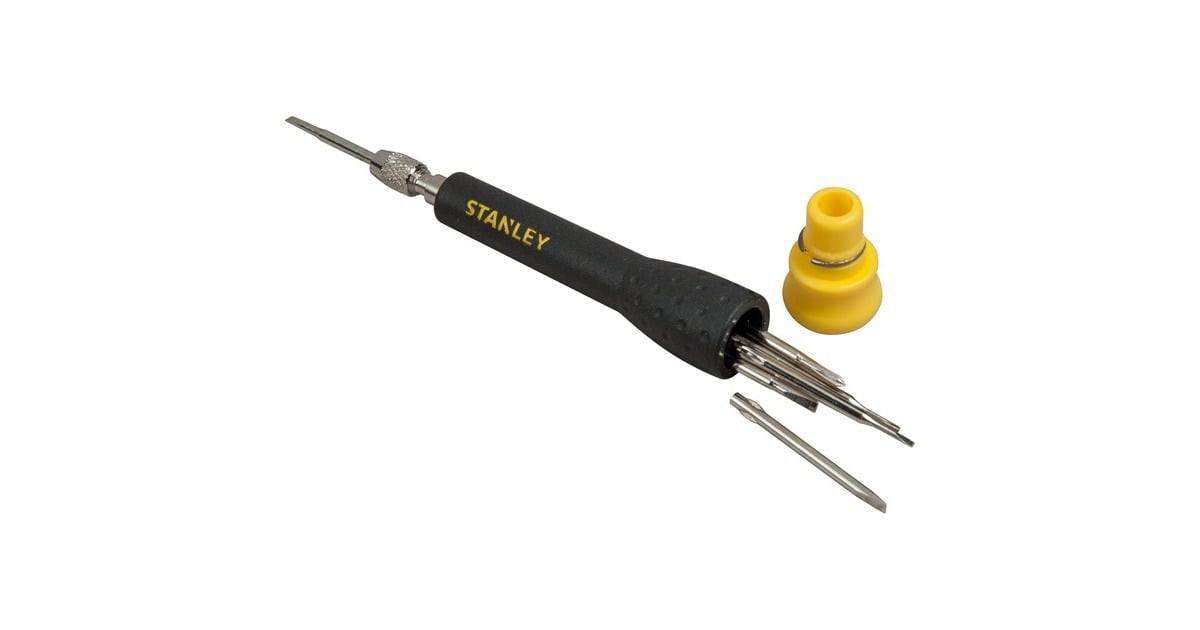 StanleyPrecisieschroevendraaier Multibit  (16-delig)