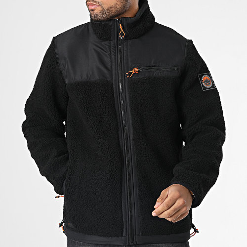 Veste Zippée Fourrure Insight Noir