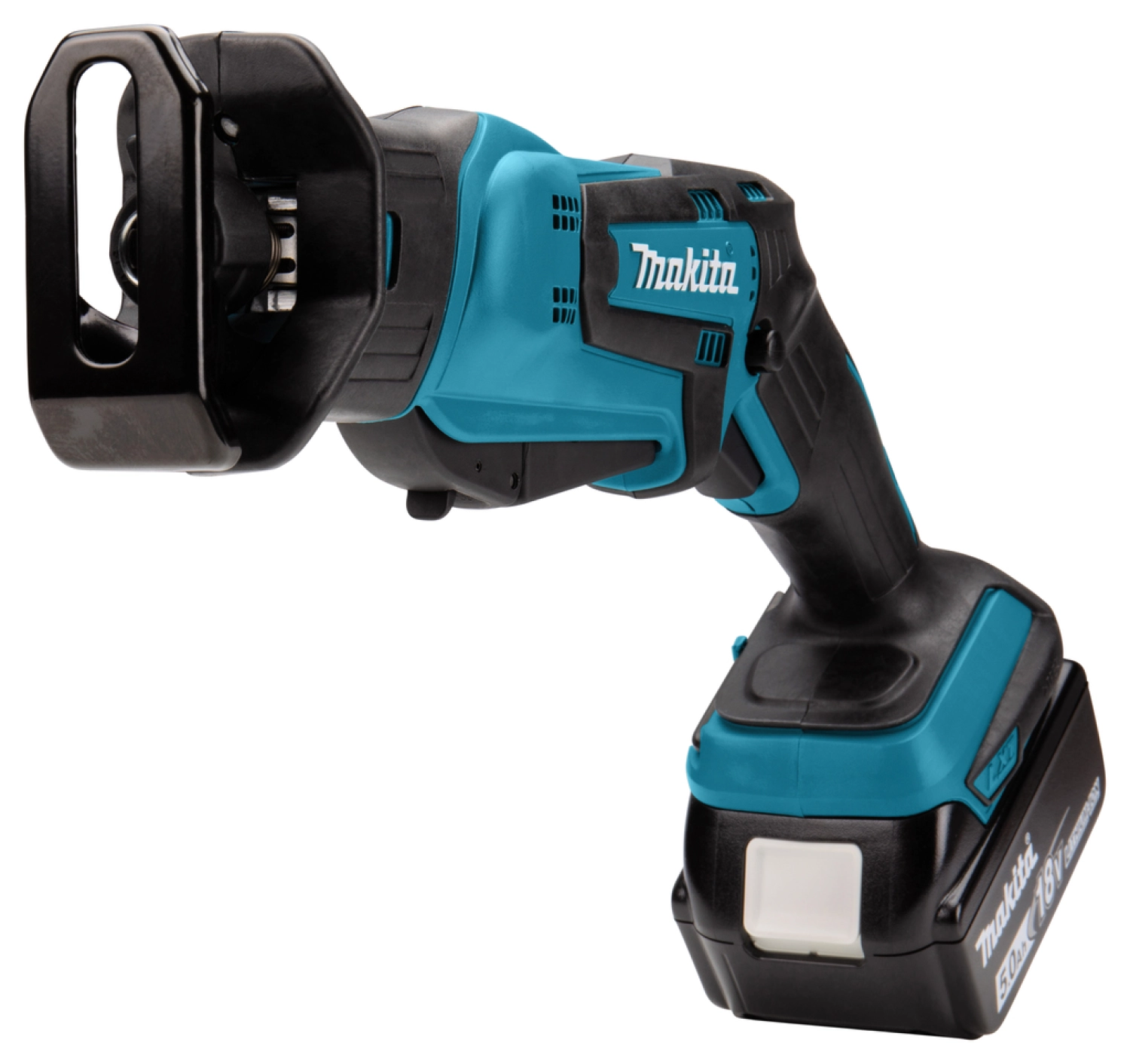 Makita DJR183RTJ 18V Li-Ion accu reciprozaag set (2x 5.0Ah accu) in Mbox - snelwissel