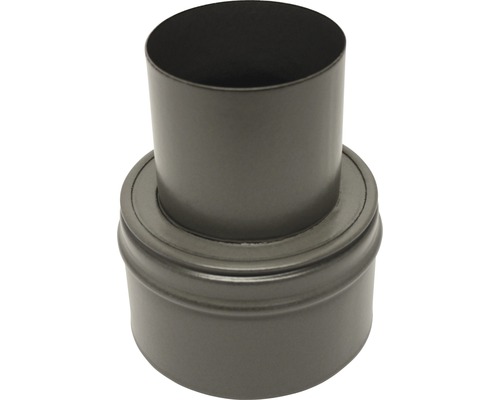 Pelletverlengstuk Ø80-150 mm gietijzer grijs
