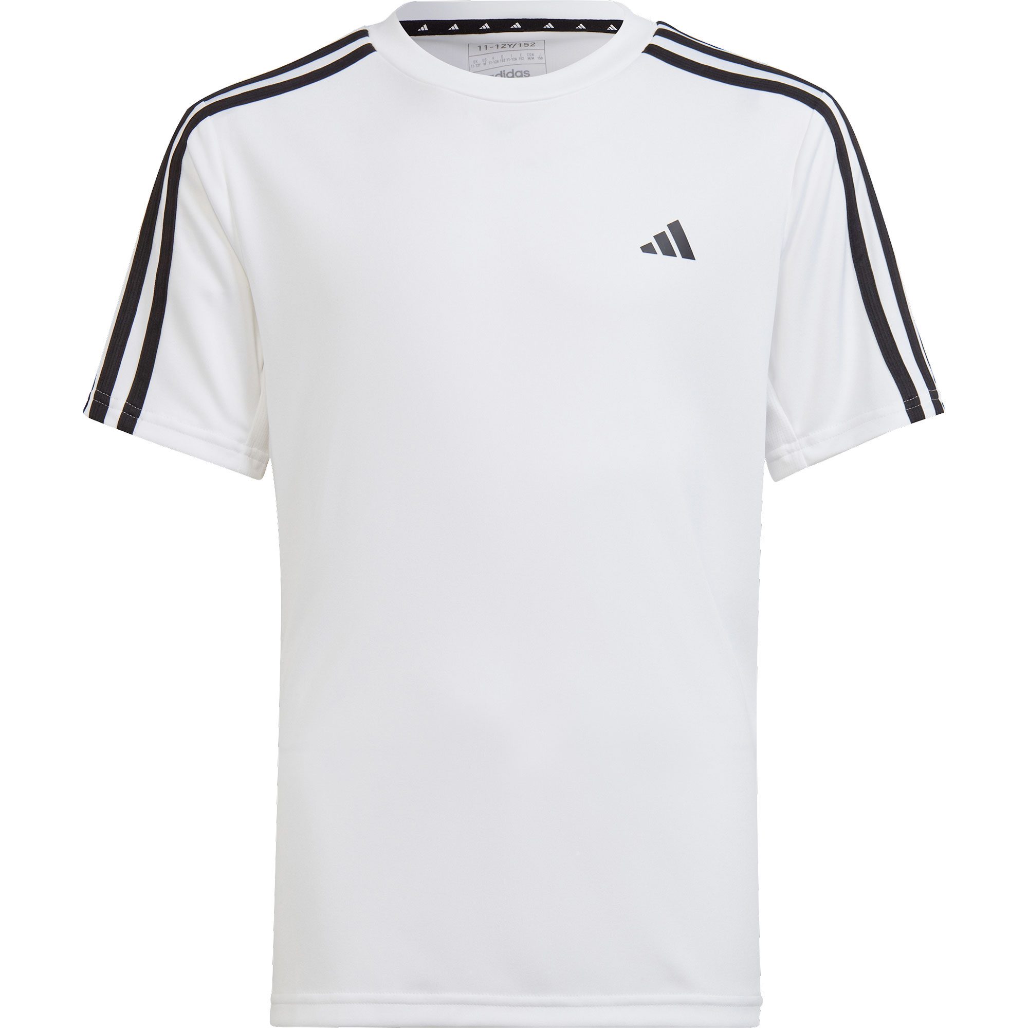 adidas Train Essentials Aeroready 3-Streifen T-Shirt Jungen weiß