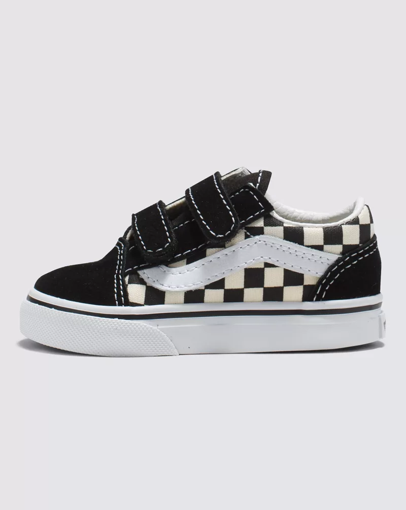 Toddler Old Skool V Primary Check Shoe