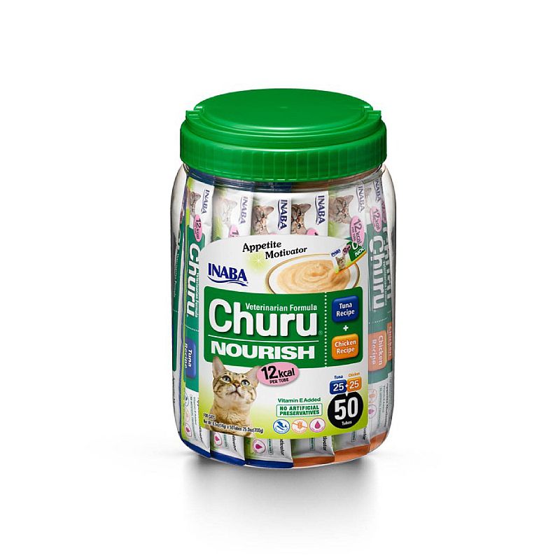 Churu Nourish Vet. Formula Appetite Motivator Kip & Tonijn Kat 50 stuks | 13107.1
