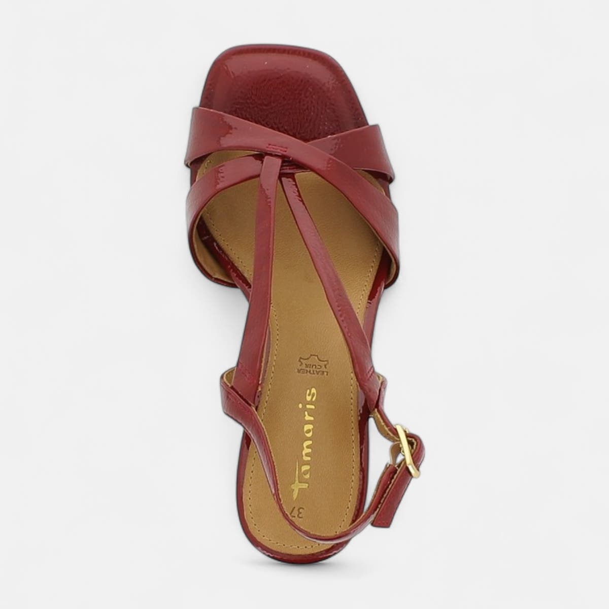 Nu-pieds Femme rouge
