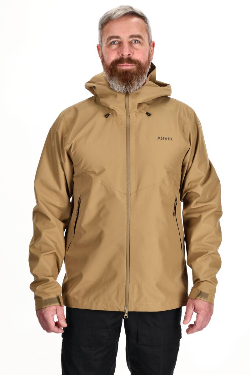 Asivik Adventure Shell skaljakke, herre (Dark Sand)
