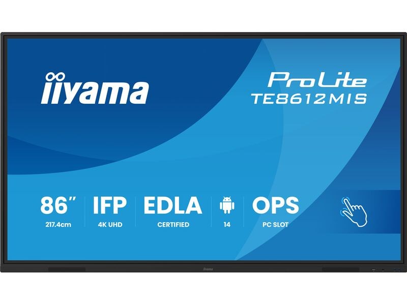 iiyama Touch Display ProLite TE8612MIS-B4AG  85.6 