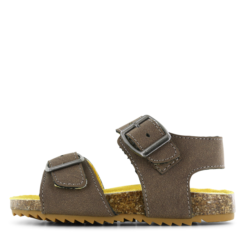 Go Bananas sandaal – Dark Taupe Microleer | Jongens schoenen