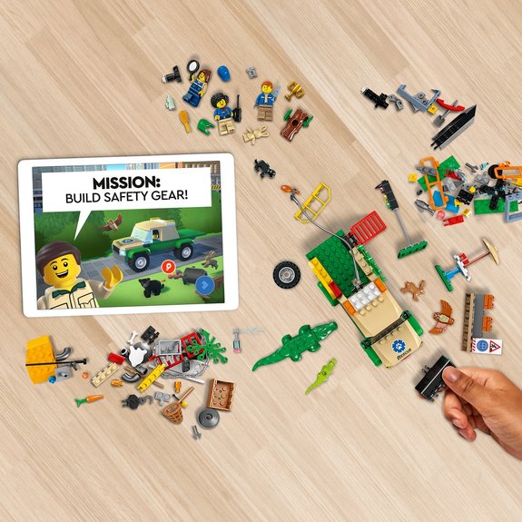 Missions de sauvetage des animaux sauvages LEGO CITY 60353