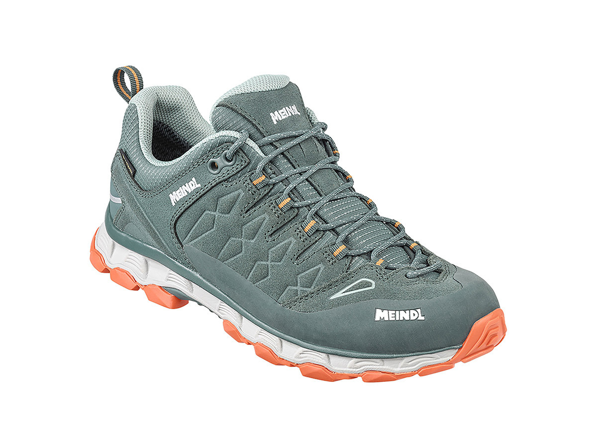 Meindl Lite Trail GTX dames wandelschoenen - Grey-Green/Orange