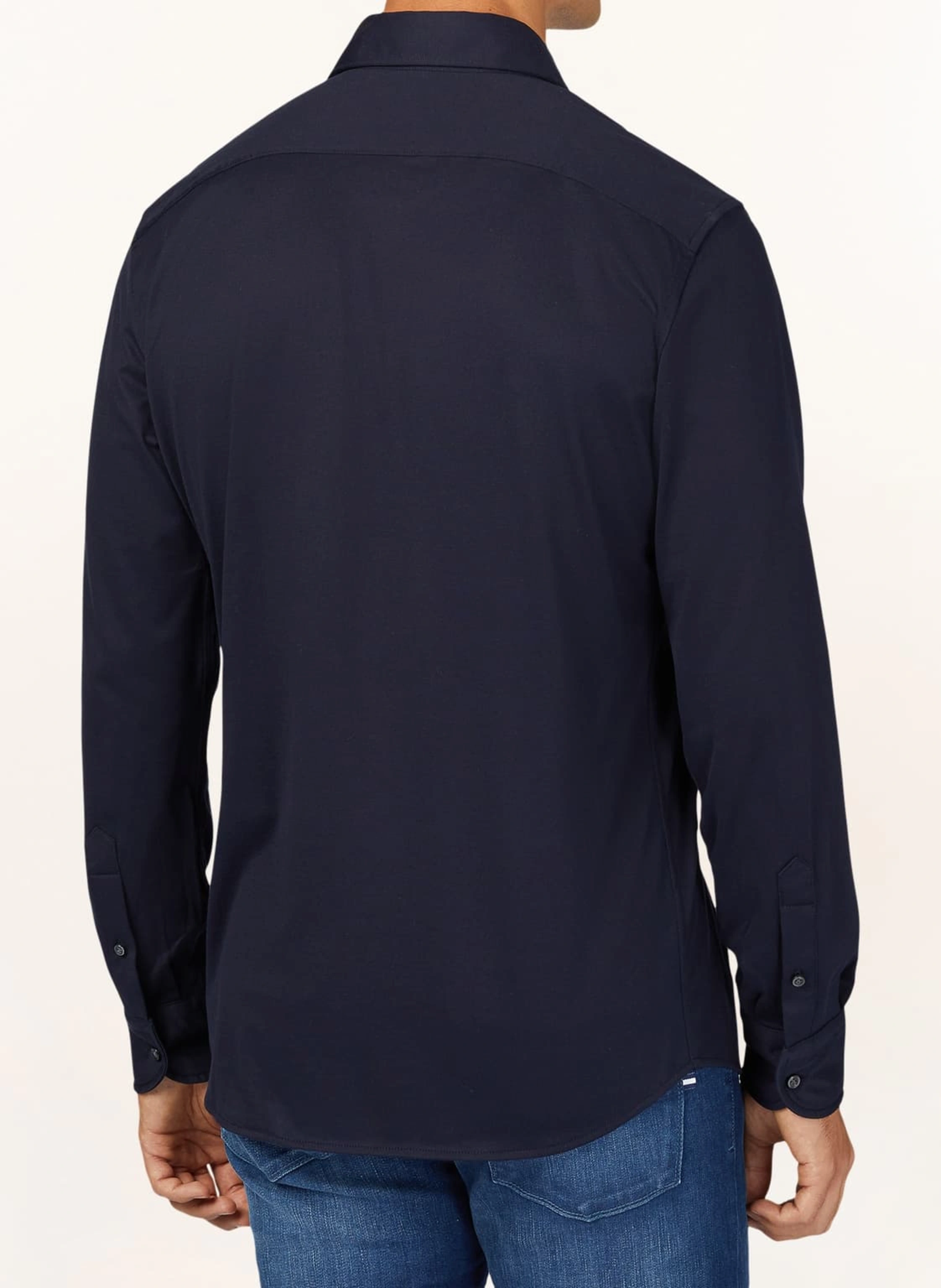 BOGGI MILANO Jerseyhemd Slim Fit