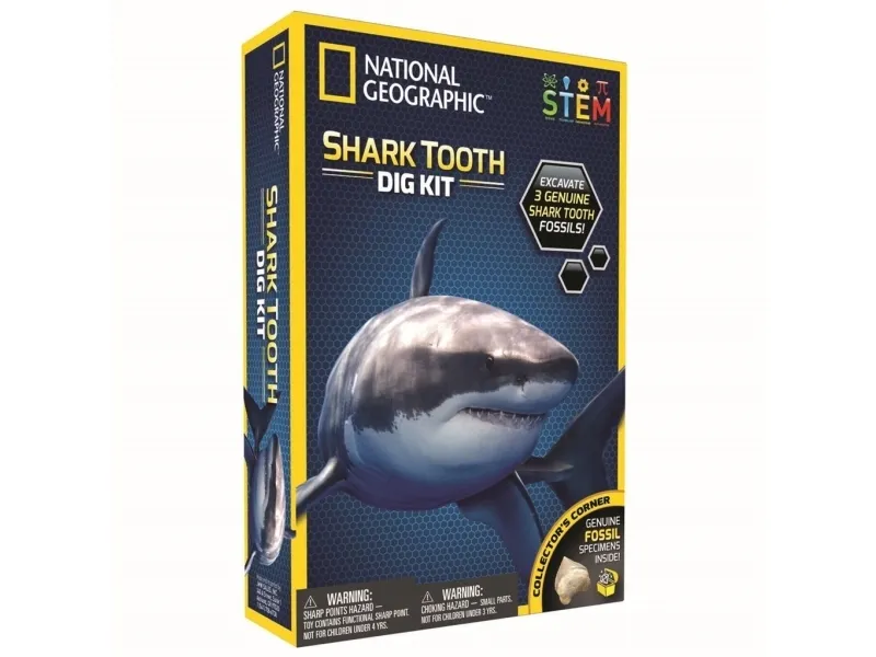 National Geographic Shark Teeth Dig Kit