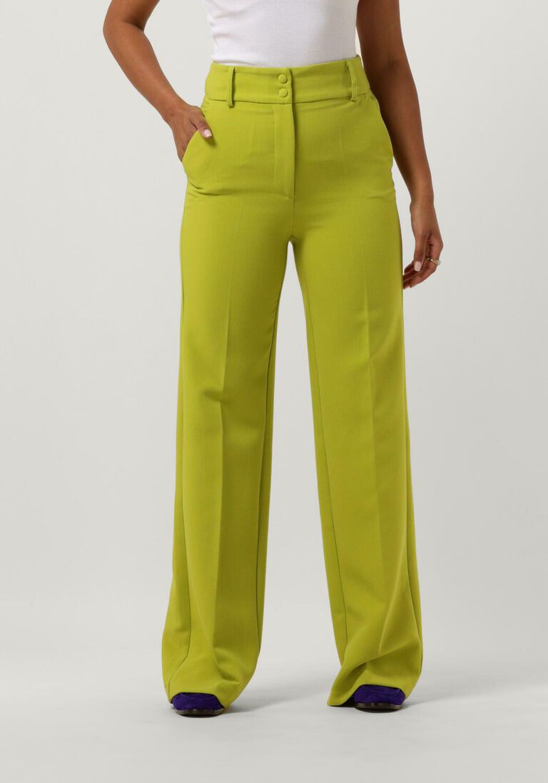 ACCESS lime access pantalon flare pants