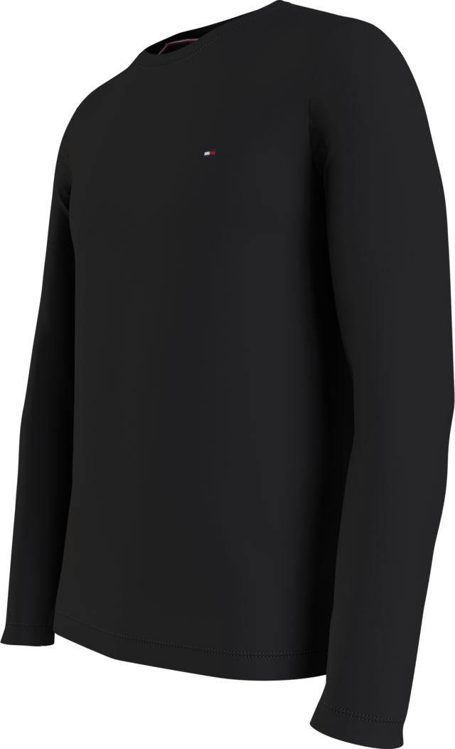 Tommy Hilfiger Langarmshirt »STRETCH SLIM FIT LONG SLEEVE«, aus Baumwollstretch