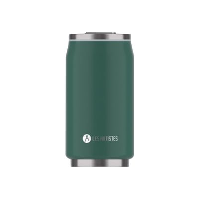 Les Artistes Paris - Canette isotherme - vert - 280 ml - acier inoxydable