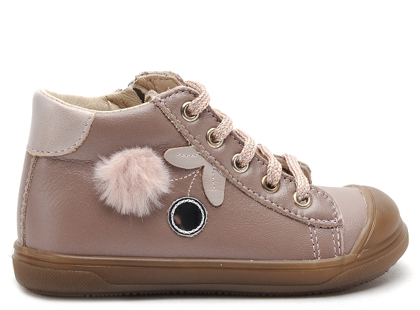 Bopy boots bottine bebe romana rose