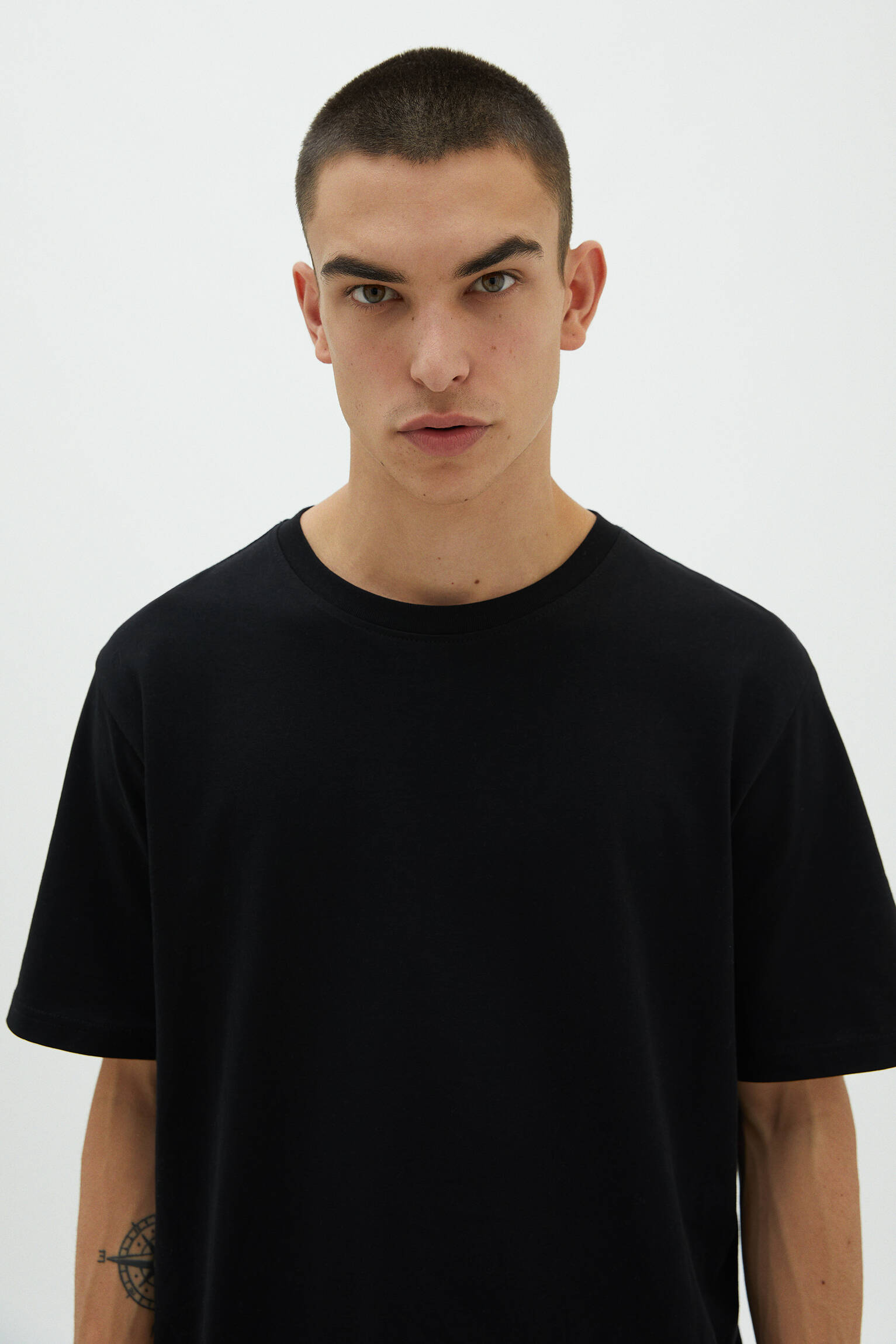 Conjunto de 3 camisetas de manga curta - bege