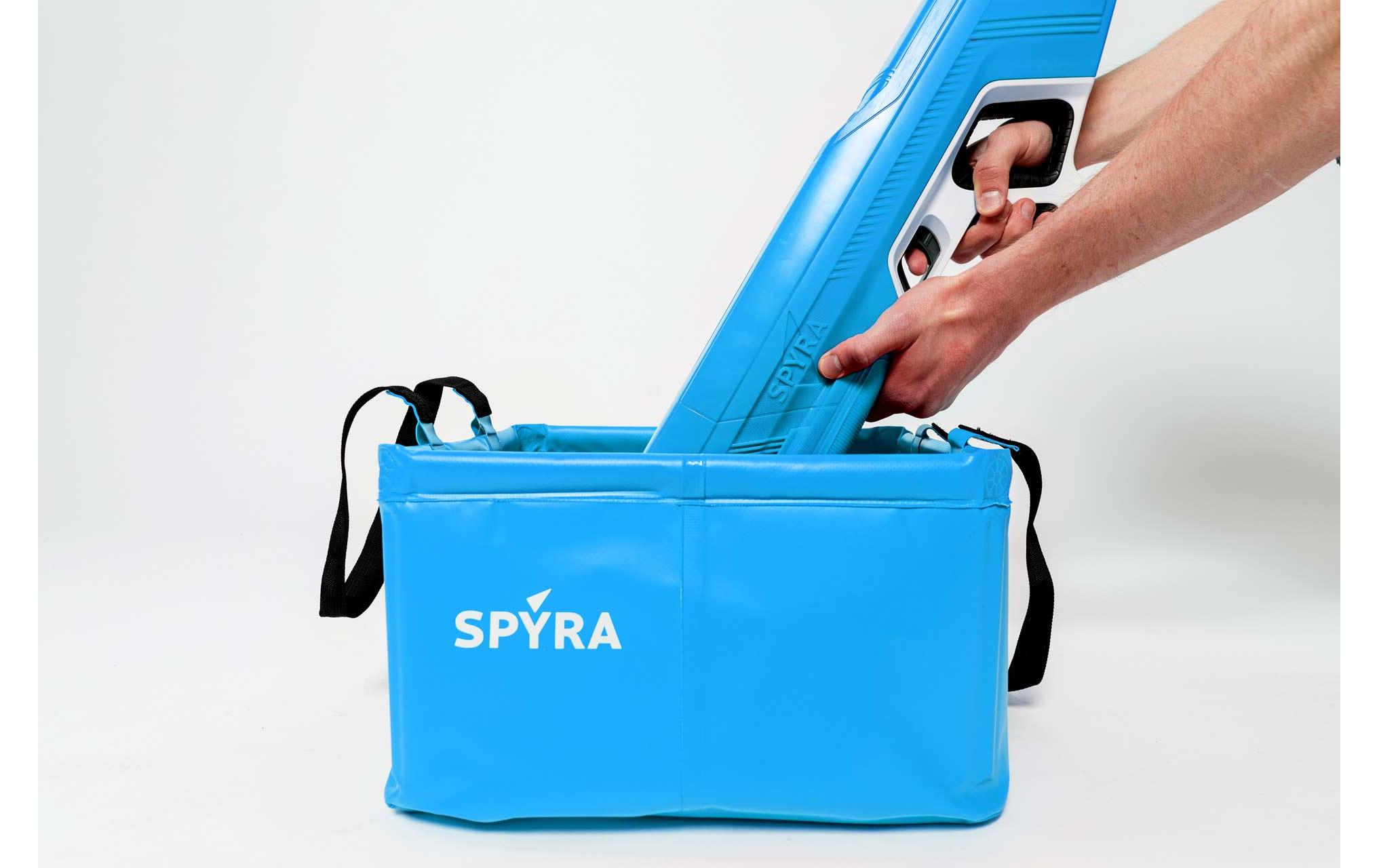 Zubehör Wasserpistole SpyraBase BlauTragbare Basis, Wasserquelle