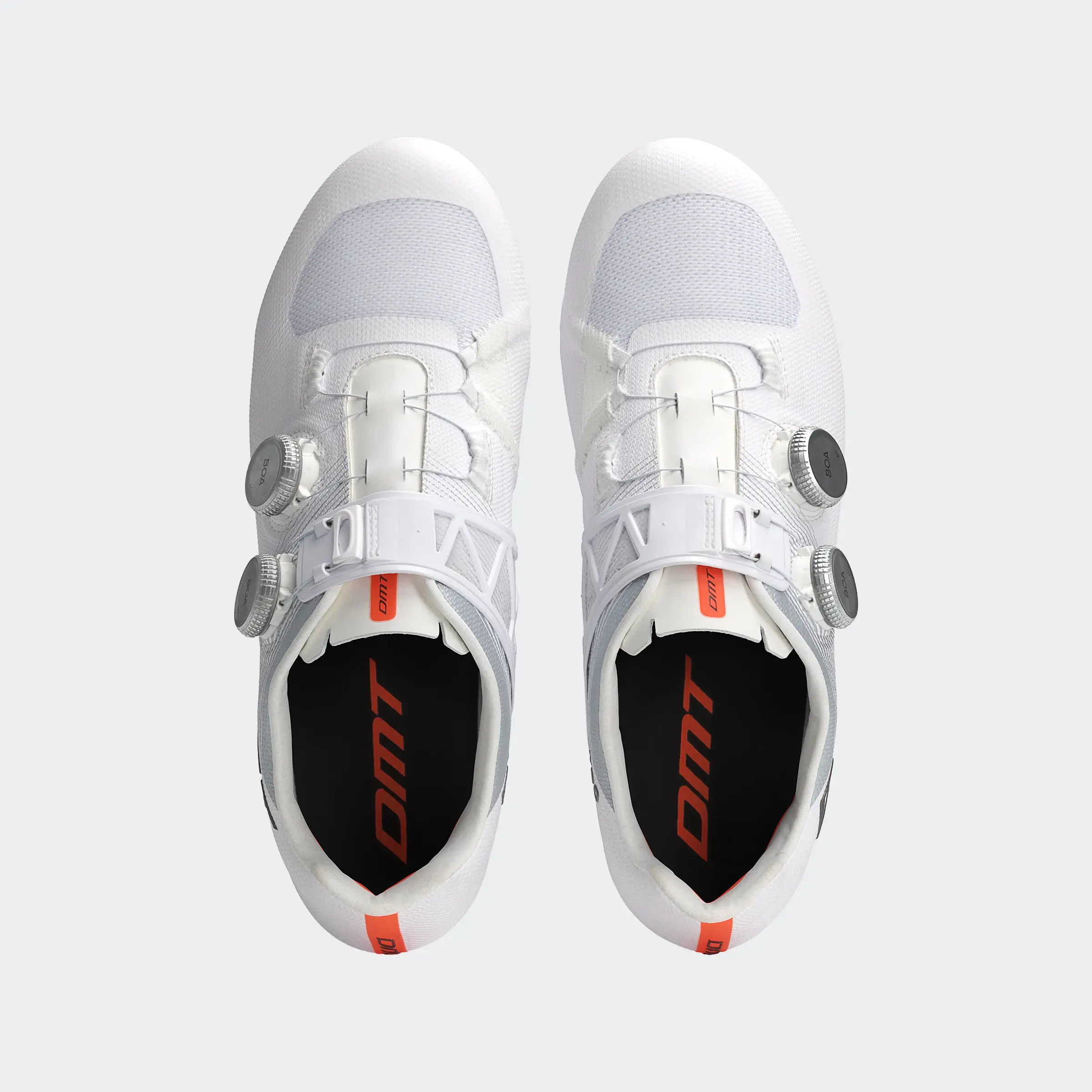 DMT KR0 Evo Wielrenschoenen Wit/Zilver