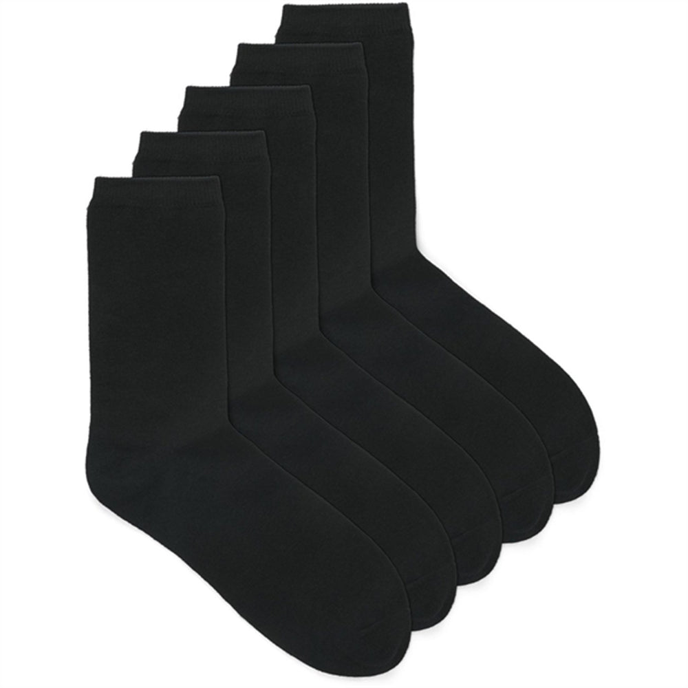 Black Strømper 5-pak Noos