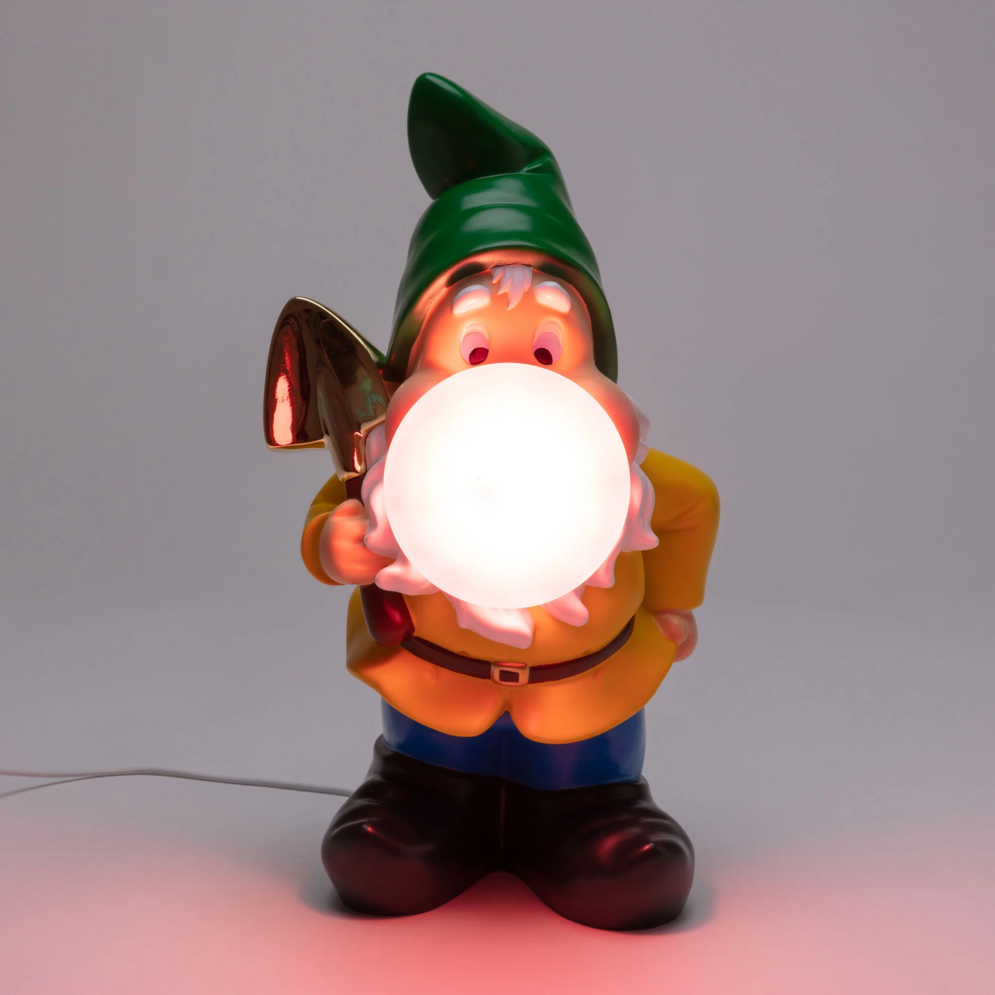 GUMMY WORKING - Lampe de table plastique | Blanc