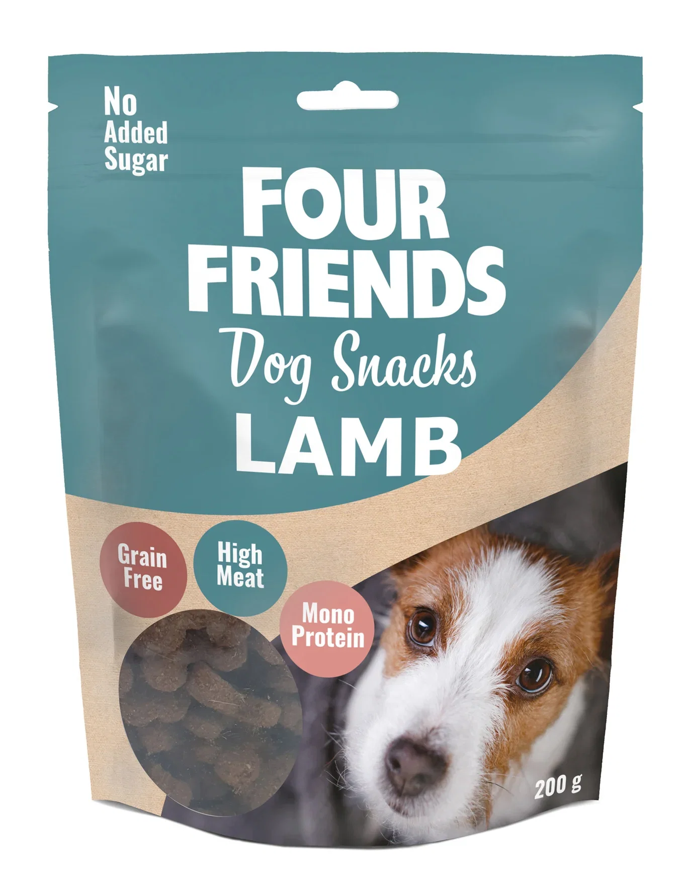 FourFriends Hundegodteri lam 200 g