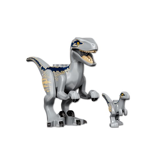 Capture des Vélociraptors Beta et Blue LEGO Jurassic World 76946
