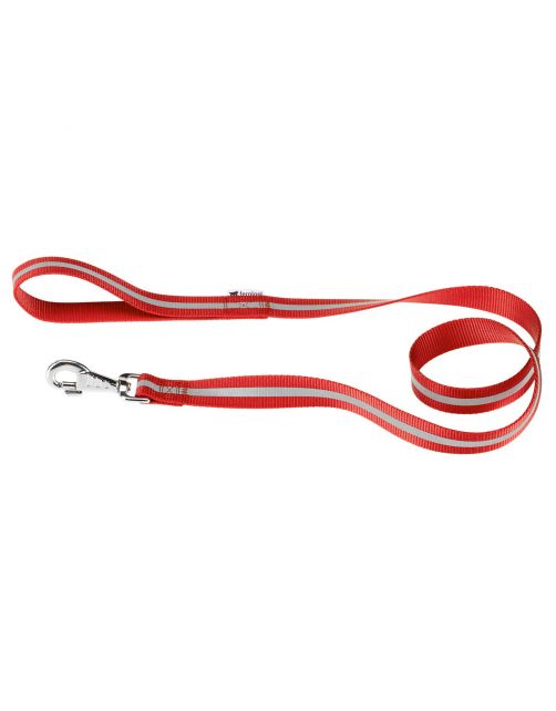 Adori Looplijn Reflex Rood&Reflecterend - Hondenriem
