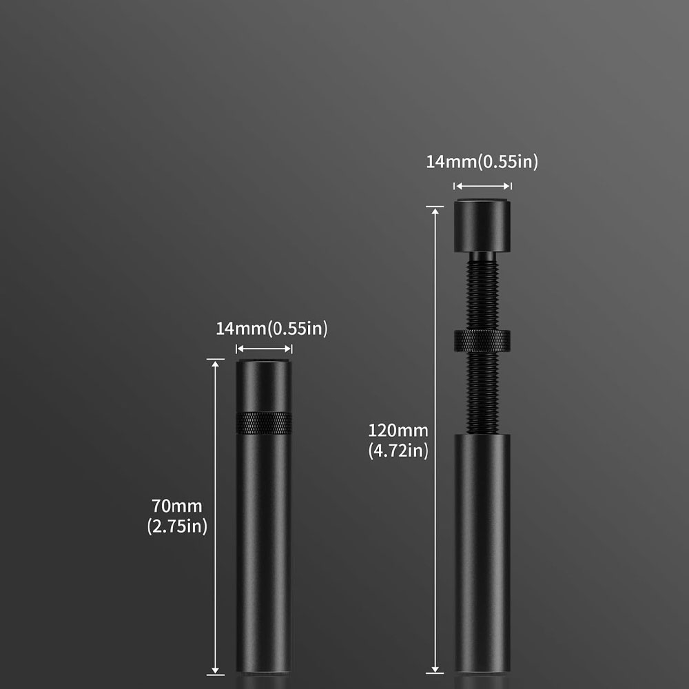 (7-12cm) Universal Höhenverstellbare Halterung mit Magnet für Grafikkarten (GPU) - Schwarz