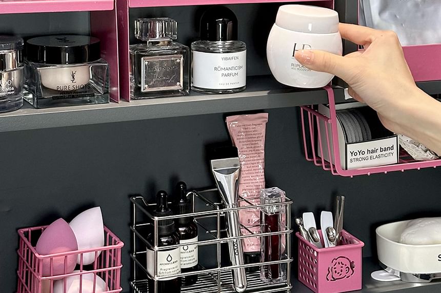 Lazy Corner - Bureau-organizer van aluminiumlegering met uitsparingen (verschillende ontwerpen)