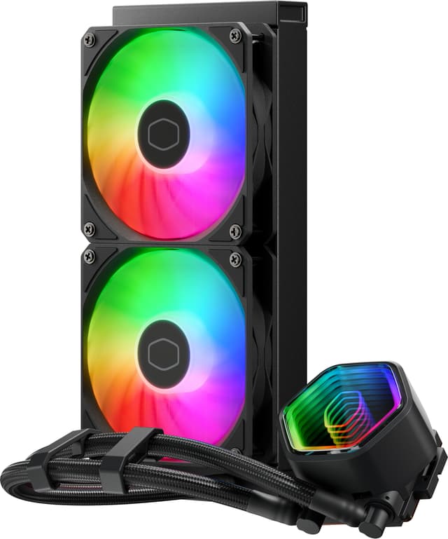 Cooler Master MasterLiquid 240 Core II RGB CPU vandkøler (sort)