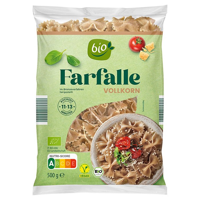 BIO Bio-Vollkorn Farfalle 500 g