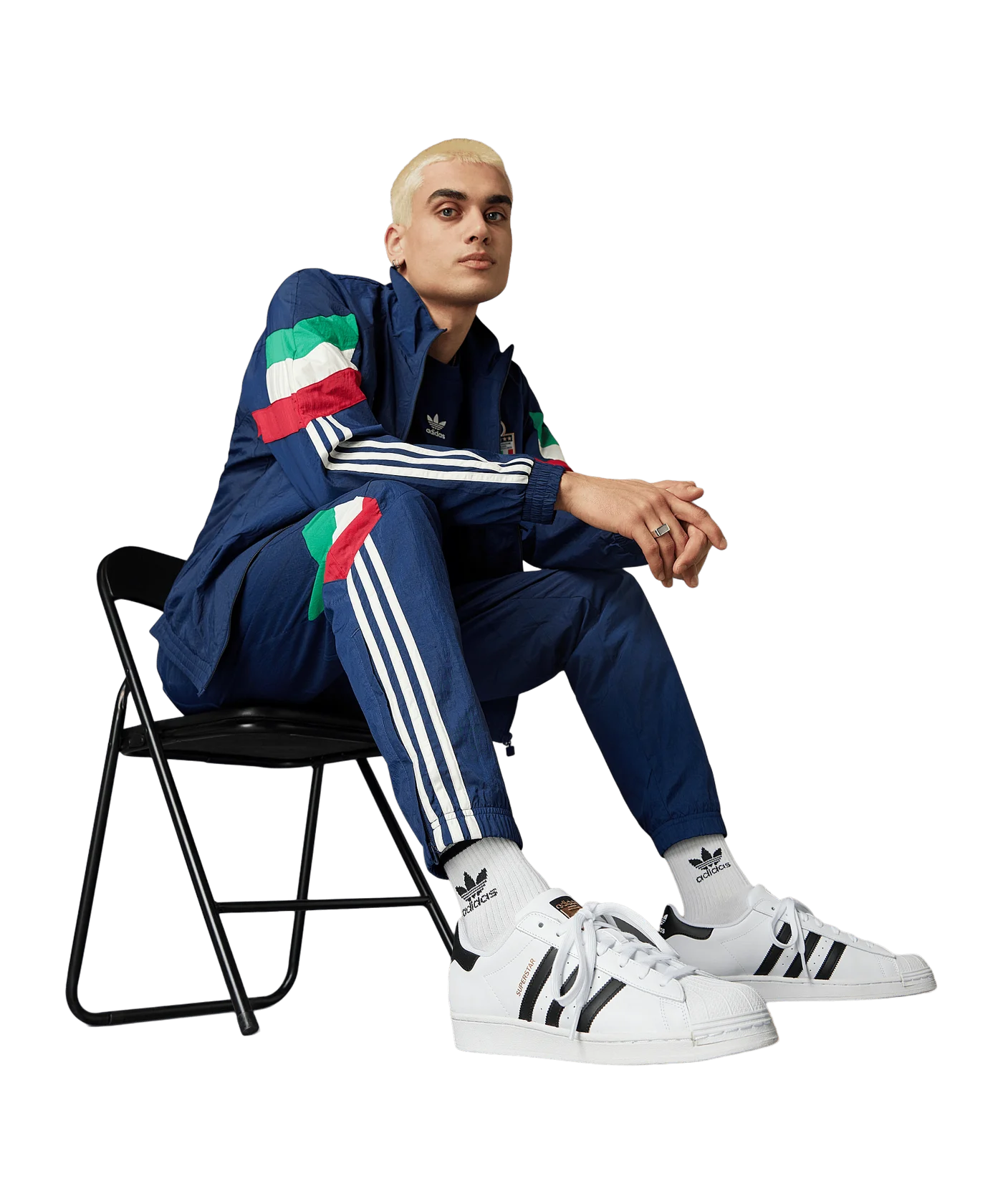 adidas Originals Italien Trainingshose Blau