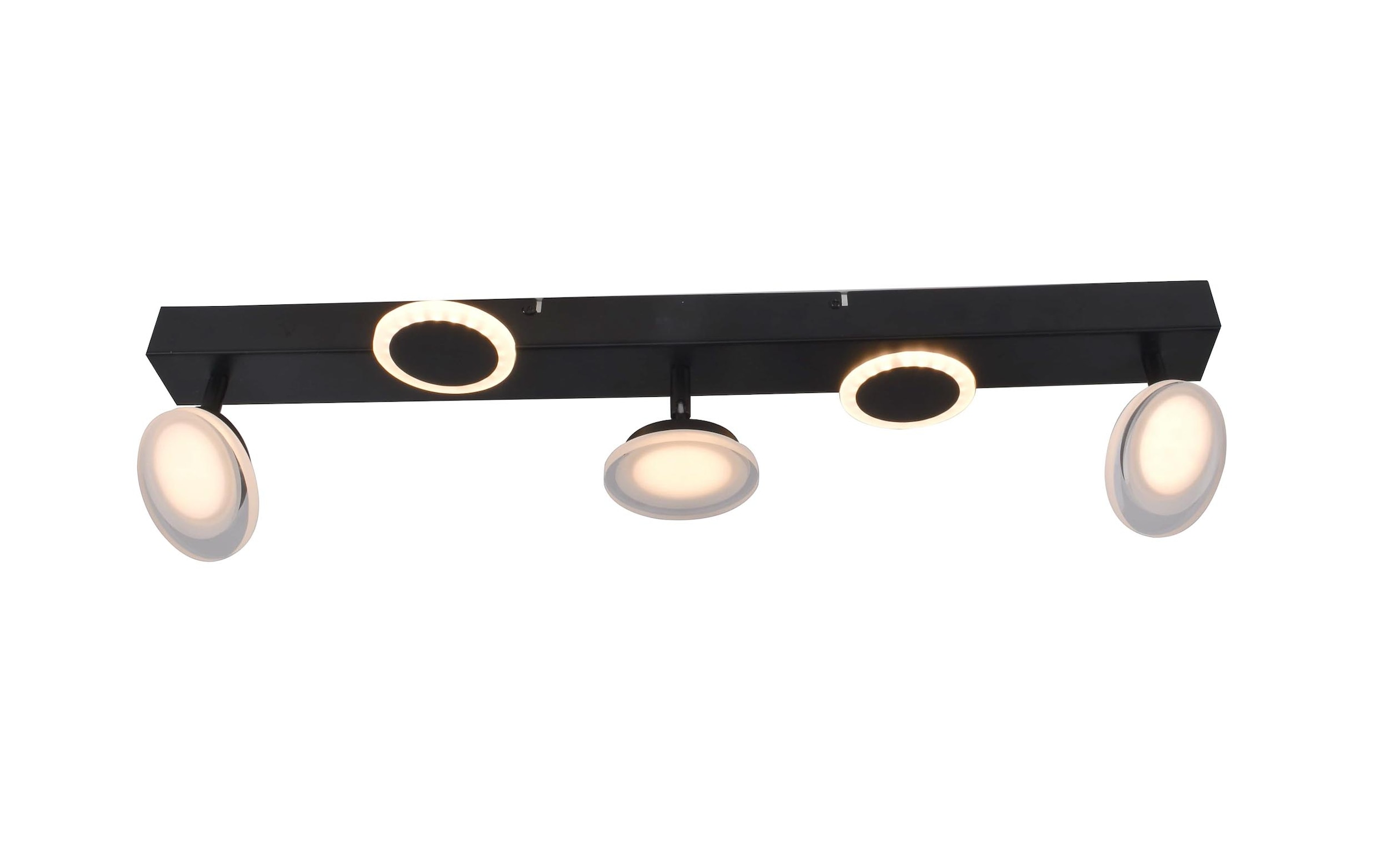 Brilliant Deckenstrahler »Meriza« 1 Stk. Warmweiss LED Spotbalken 3flg schwarz