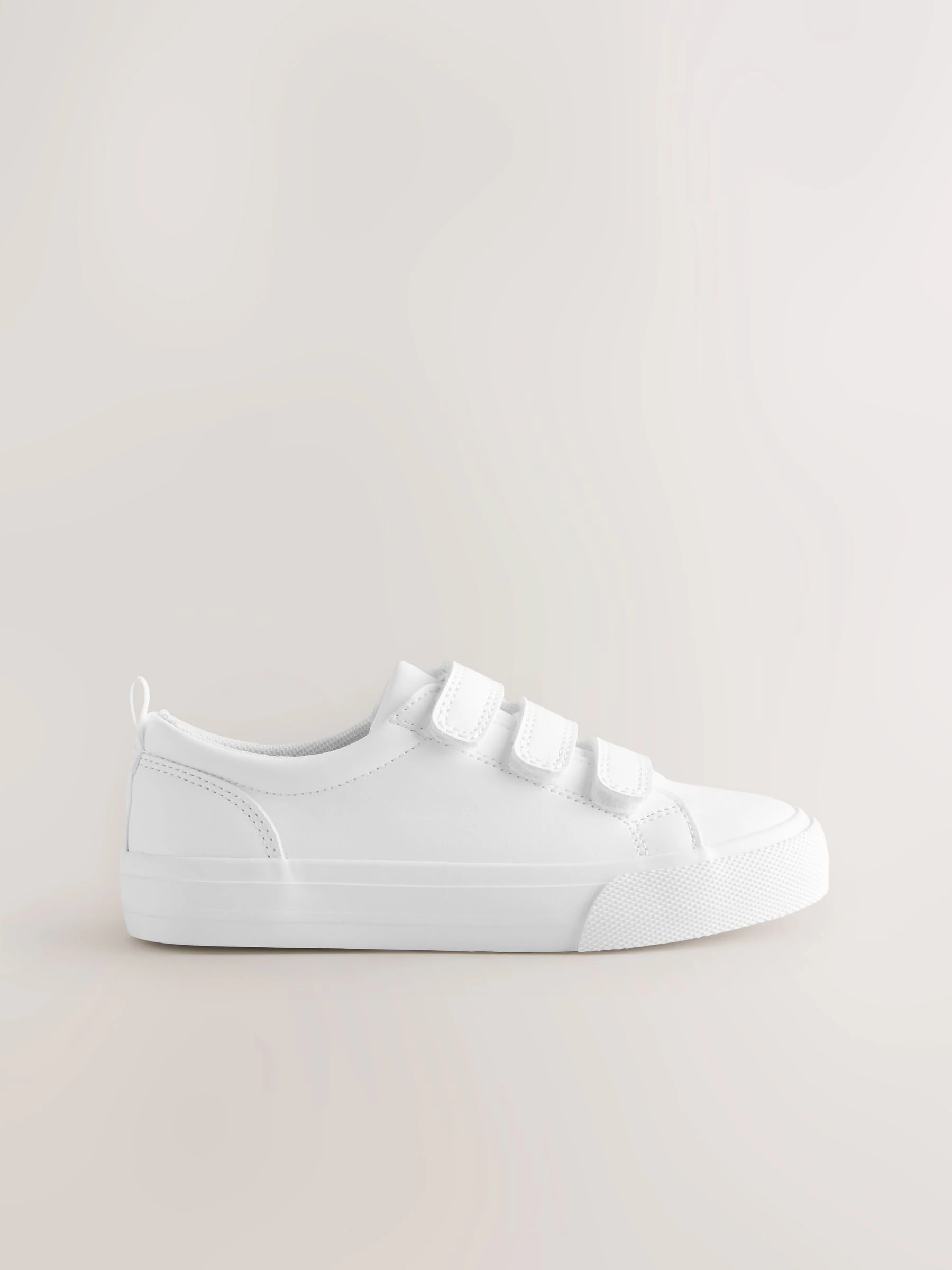 Wit - Touch Fastening Slimme Casual Trainers