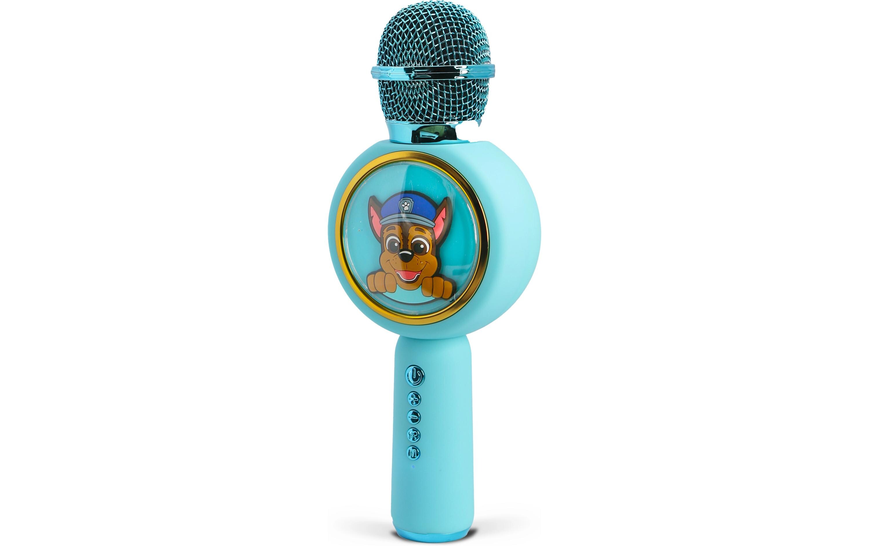 Mikrofon Paw Patrol Chase PopSing Karaoke BlauKaraoke-Mikrofon im Paw Patrol--Design mit eingebautem Lautsprecher