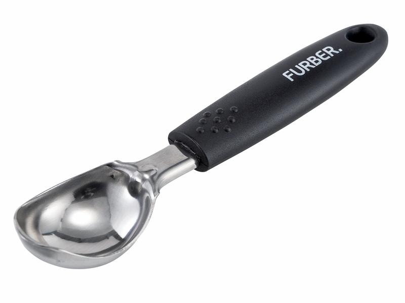 FURBER Eisportionierer F0122 Edelstahl/Schwarz Glace-Portionierer