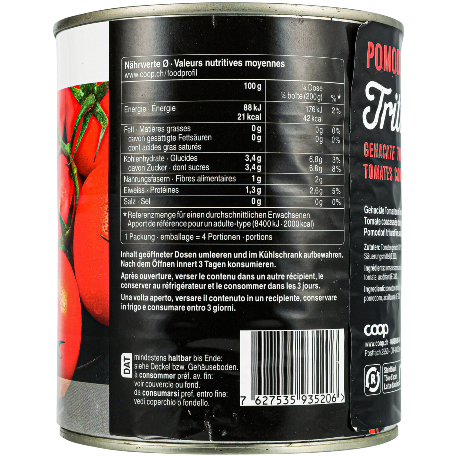 Tomaten gehackt