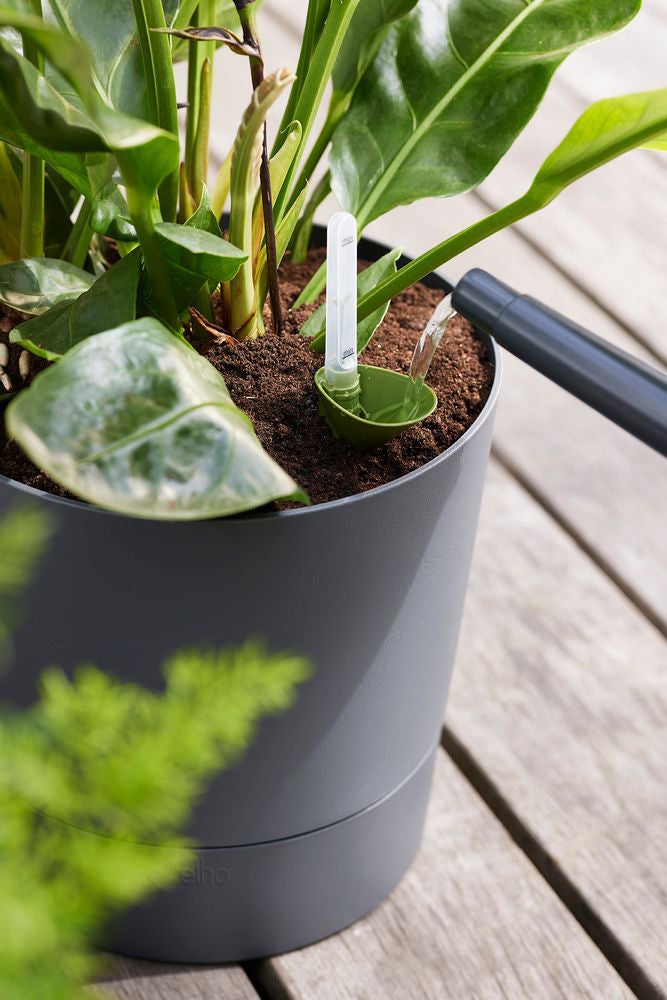 Elho bloempot Greensense Aqua Care antraciet D 43 H 42,5 cm