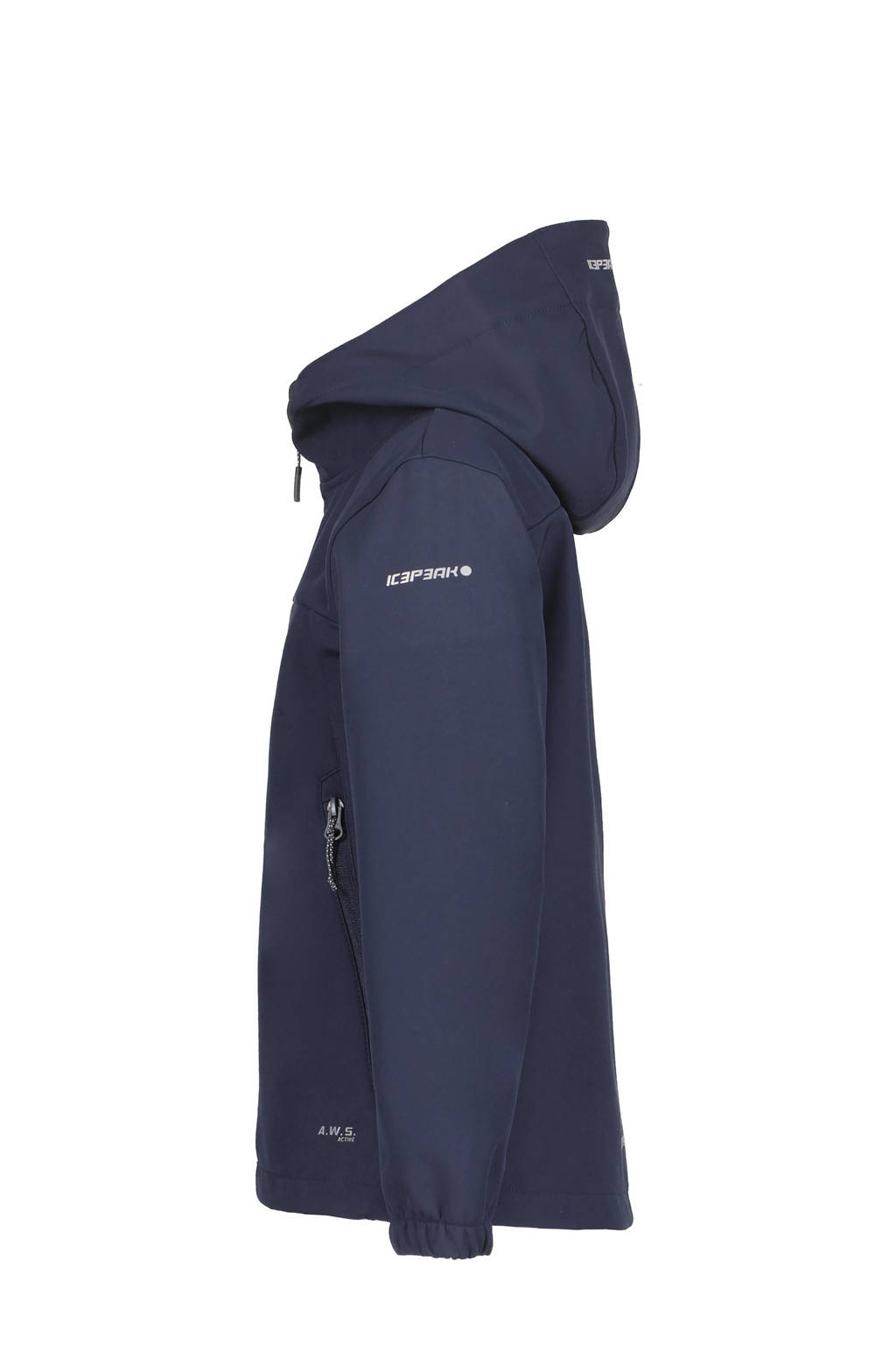Icepeak softshell jas Konan jr donkerblauw