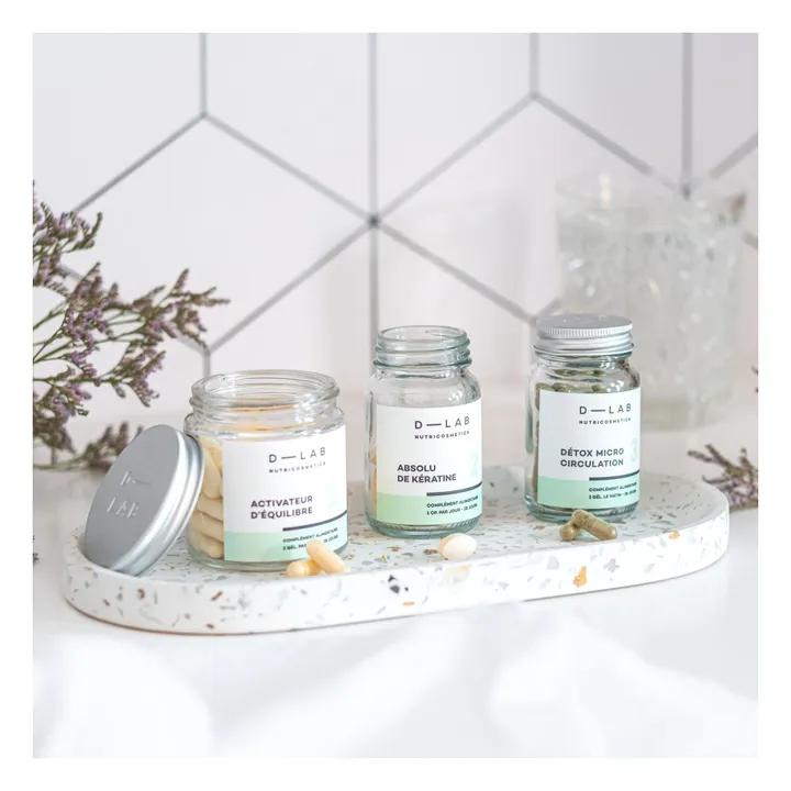D-LAB NUTRICOSMETICS Programme Masse-Capillaire - 1 mois