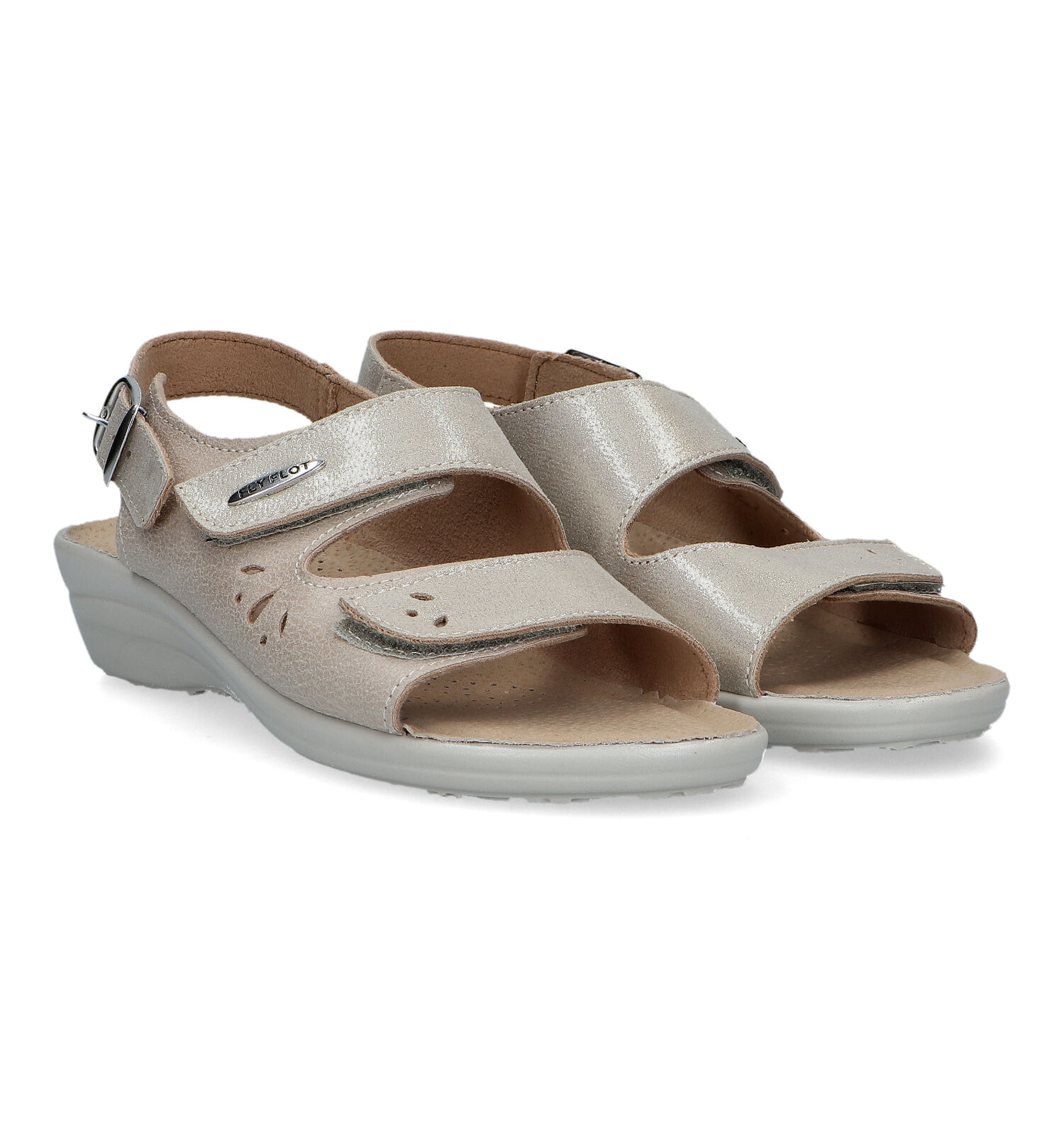 Sandalen beige