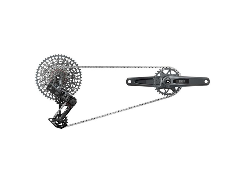 SRAM GX Eagle T-type AXSGeargruppe 175mm