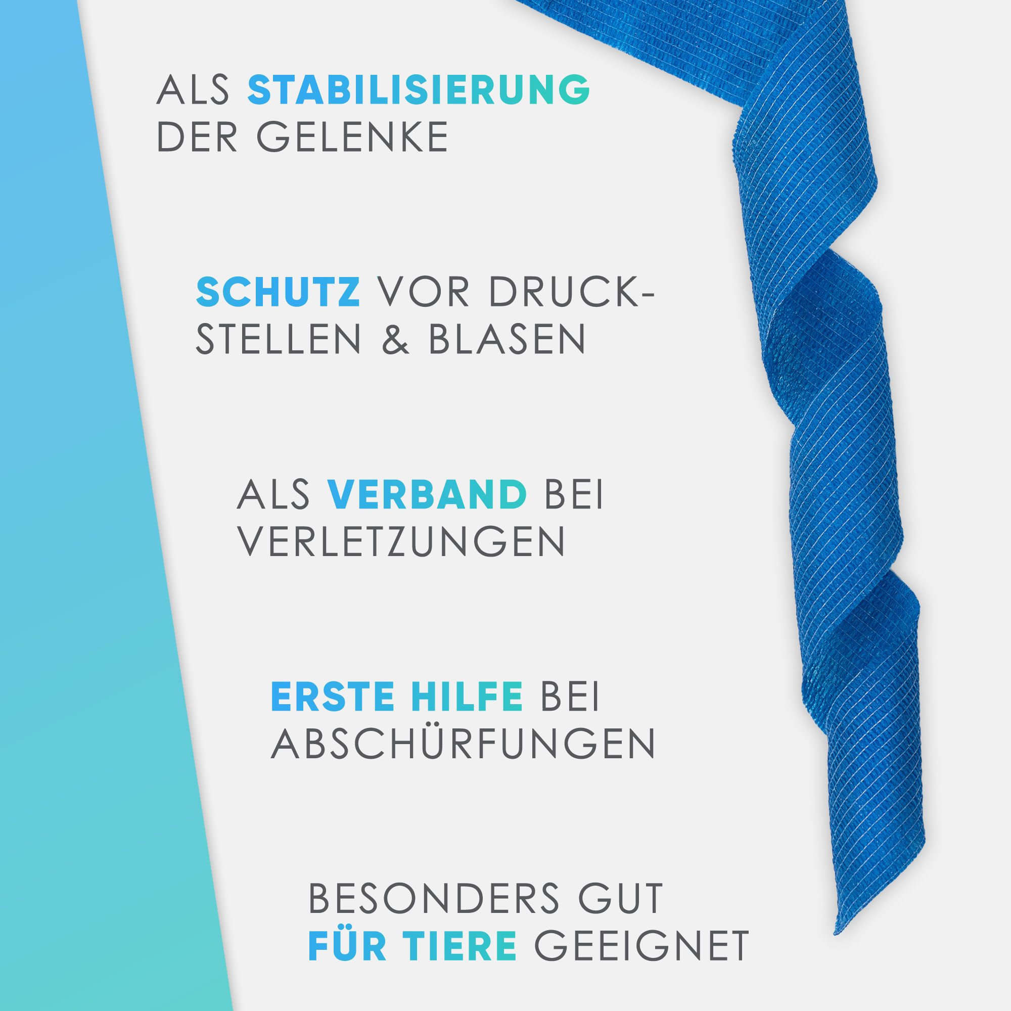 Health Press Selbstklebender Verband