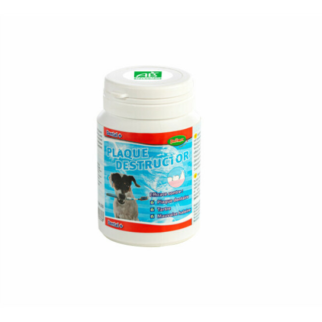 Plaque Destructor par Bubimex pour chien