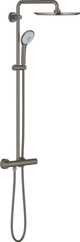 GROHE Euphoria XXL Regendouche - Hard Graphite - Thermostaatkraan - Ø 31 cm