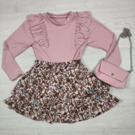 Autumn bloom skirt