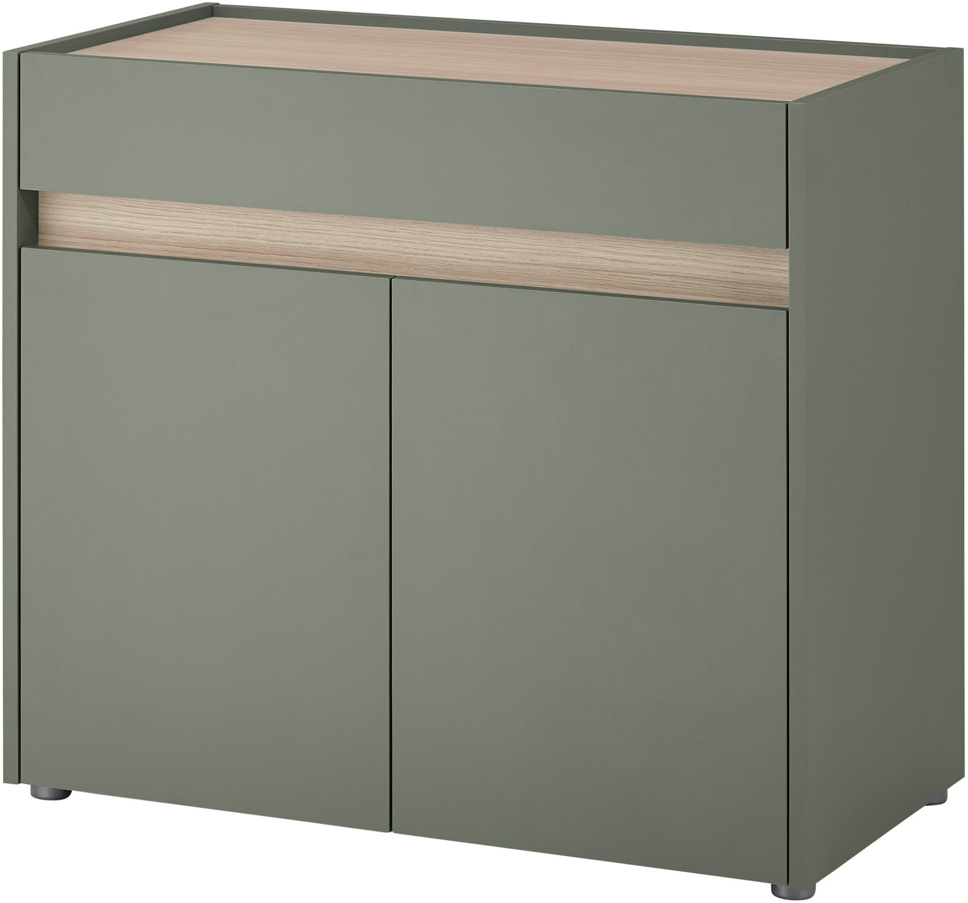 INOSIGN Kommode »GiRON/CiTY, Schrank in vier Farben, modernes Sideboard, Kommode« viel Stauraum, Schublade, 80 cm breit