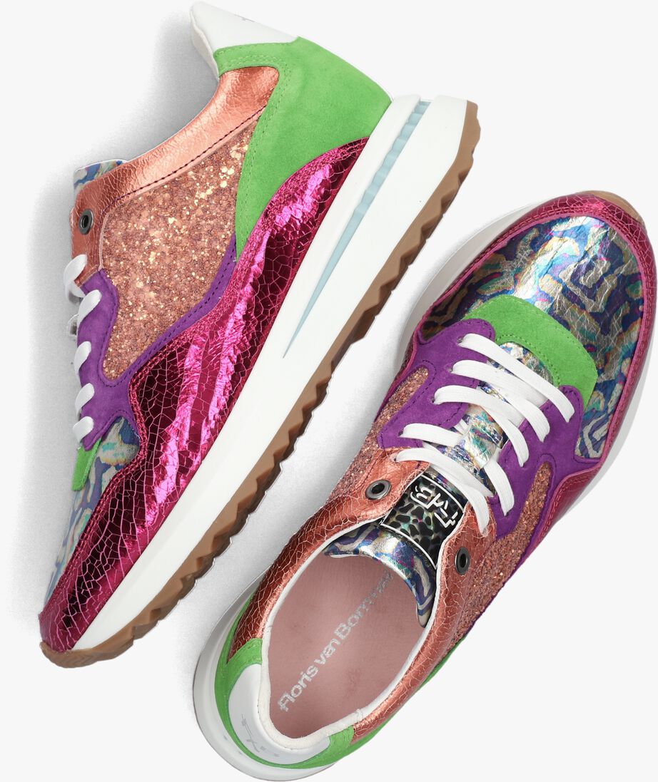 FLORIS VAN BOMMEL roze floris van bommel lage sneakers sfw-10119