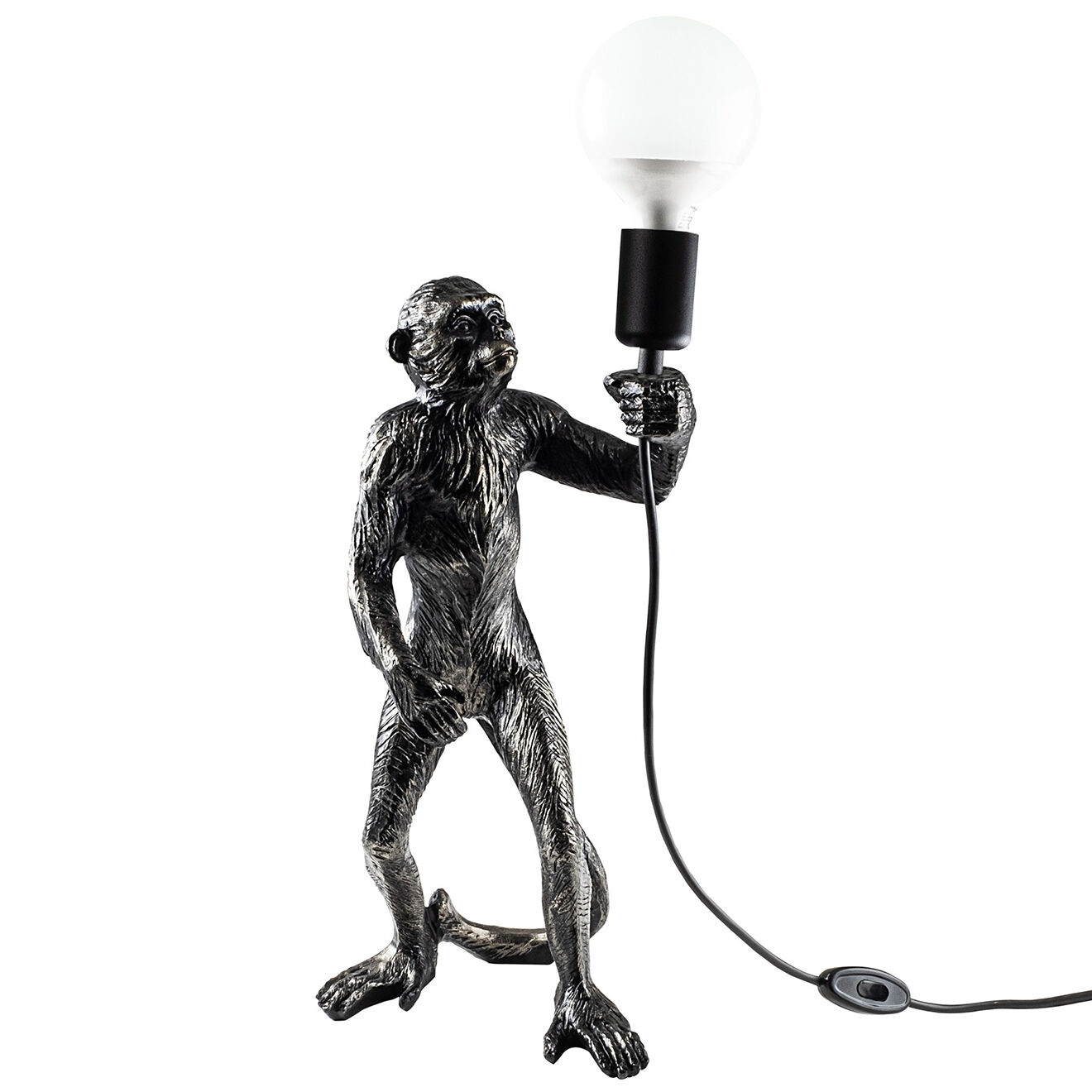 Sheen Lampe de table Singe noire - 19x46x19 cm