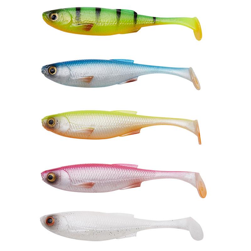 Kit Leurre Souples Savage Gear Craft Shad Mix - 10Cm - Par 5